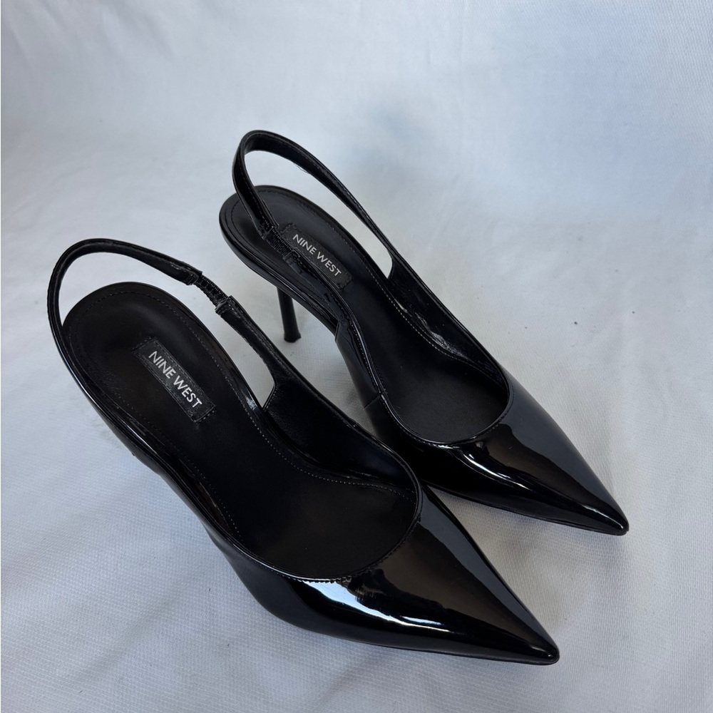 Nine West Black Patent Heels - Picture 5 of 8